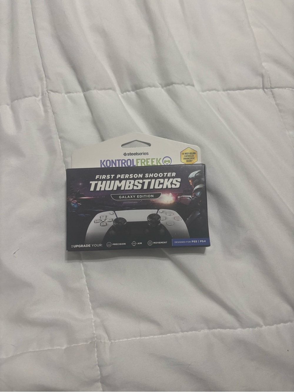 KontrolFreek Galaxy Edition FPS Thumbsticks - Black/White